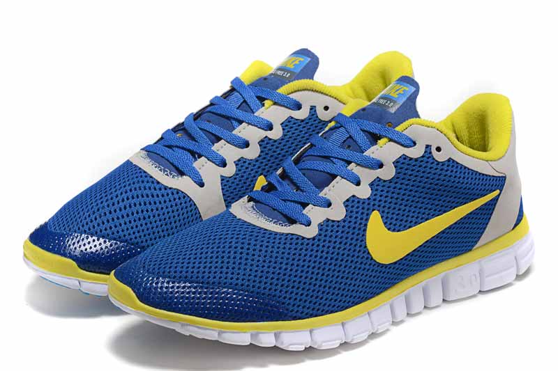 nike jaune noir